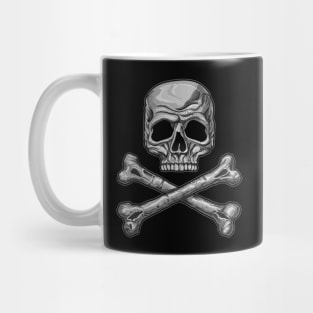 skull and crossbones Mug